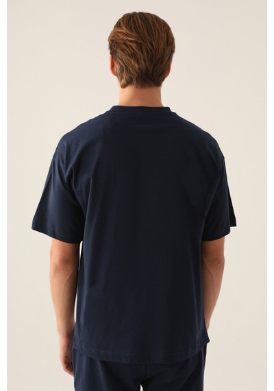 Yale Book Lacivert Erkek T-shirt 5274-42867 Lacivert