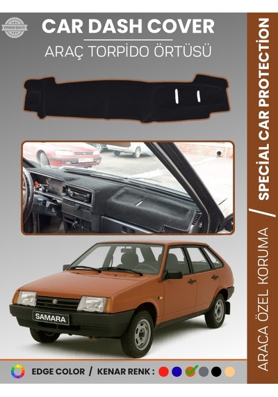 Lada Samara Enjeksiyonlu 1990-2004 Torpido Örtüsü Torpido Koruma Tam Uyum Araca Özel Kaymaz - 786 Stiloto