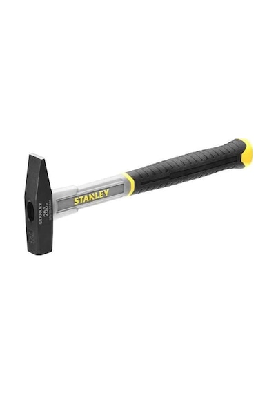 Stht0-51907 Çekiç Fiberglas 300 G Uzunluk 295 Mm, Cilalı Kafa Siyah