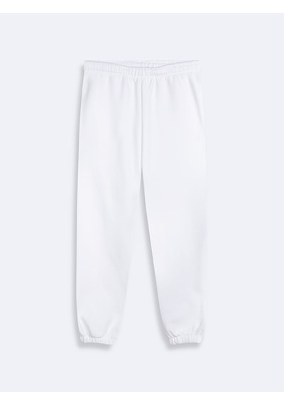 Ltb Sloganlı Jogger Regular Fit Beyaz Eşofman 011258340360069 100 Beyaz