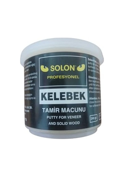 Çok Amaçlı Ahşap Parke Masa Sehpa Çizik Çok Amaçlı Tamir Dolgu Macunu Kelebek 240 Gr Diğer