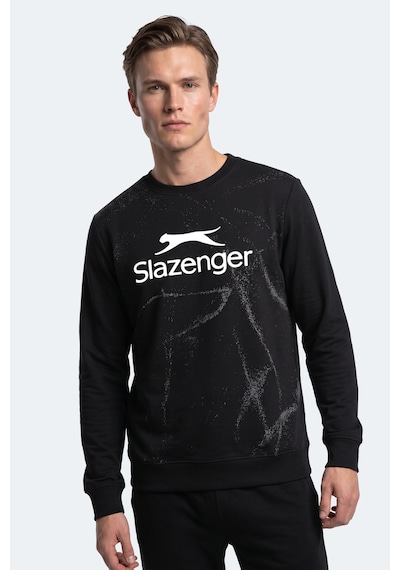 Slazenger Gang Erkek Siyah Sweatshırt