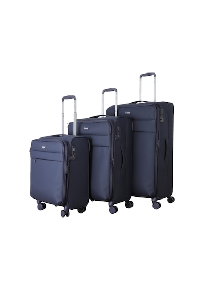 Baggaj V2413 Super Lıght Valiz Gri Navy Blue
