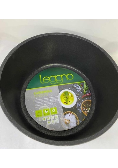 Leggno 24 CM Gri Tencere Clr2828Dt24Gy