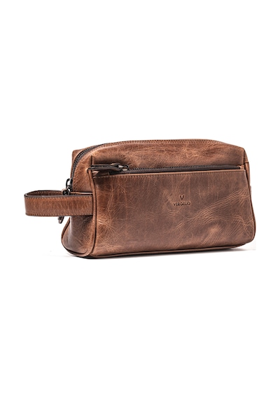 Coffee Braun El Çantası Erkek 4273 Vergelio Purse Matte Crystal Clutch Bag Coffee Braun