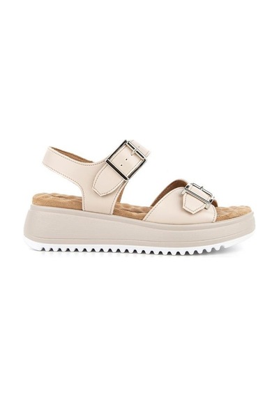Muya Beebi 34213-045 Anatomik Taban Kadın Sandalet Krem 36-40 001