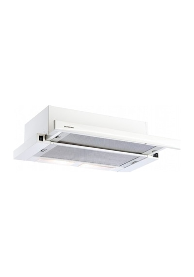 Silverline 1140 Crystal Sürgülü Aspiratör Beyaz