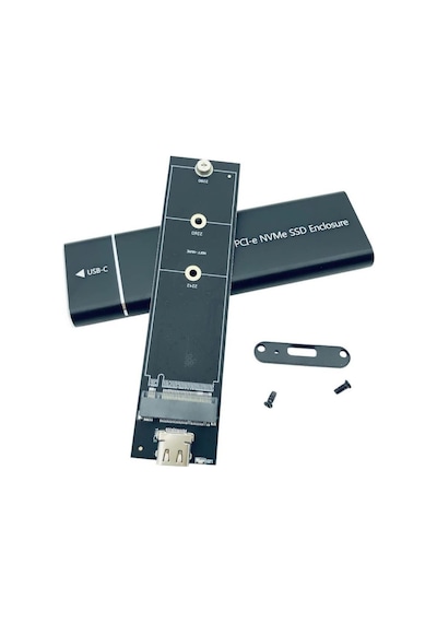 USB 3.1 Type-C To Pci-e Express NVMe SSD M.2 M-Key Hard Disk Kutusu
