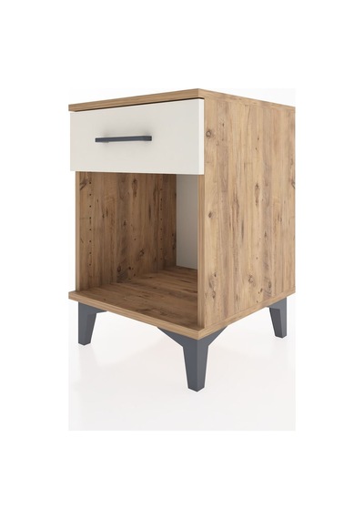 Hyperion Komodin Tek Çekmeceli 44x44x64 Çam-aytaşı Çam