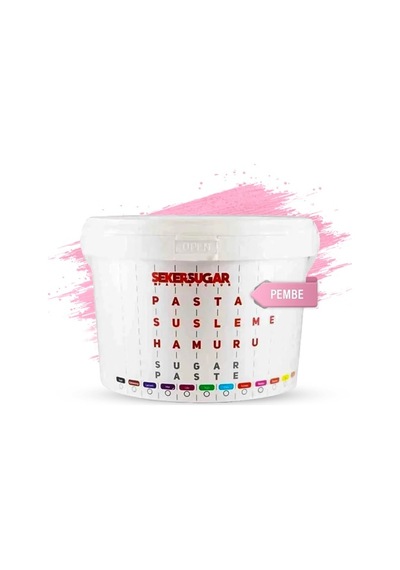 Şeker & Sugar Şeker Hamuru 2,5 Kg Pembe