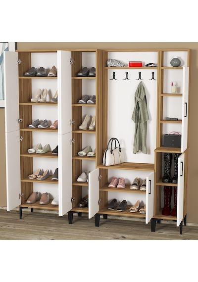 Kalenderdekor1 Kalender Dekor Rose-1-2-3-4 Rs02 Portmanto Vestiyer Ayakkabılık