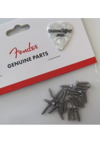Fender Road Worn Pickguard/control Plate Screws 24 Gitar Yedek Parça