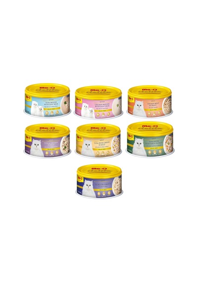 Me-O Karışık Yetişkin Yavru Kedi Konservesi 6 x 80 G