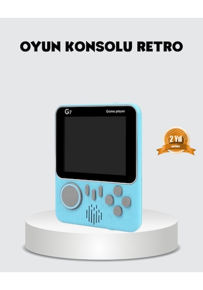 Tnabilir - 708 - Retro Oyun Konsolu 3.5 İnç Lcd, 666 Kla Oyun, - Glblseme - Tv Destekli