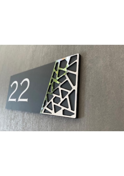 Silver Patterned Serisi Kapı Numarası