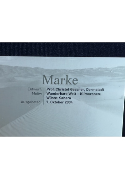 Almanya 5 Euro 2018 Subtropısche Zone Münze & Marke Özel Numısfolder Seti Pul Ve Para