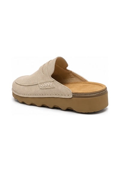 N Napa Shoe Np.351.bej Süet Deri Terlik