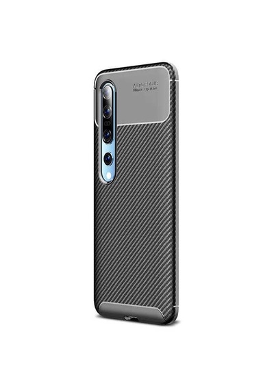Smcase Xiaomi Mi 10 Pro Kılıf Ultra Soft Negro Karbon Silikon Siyah