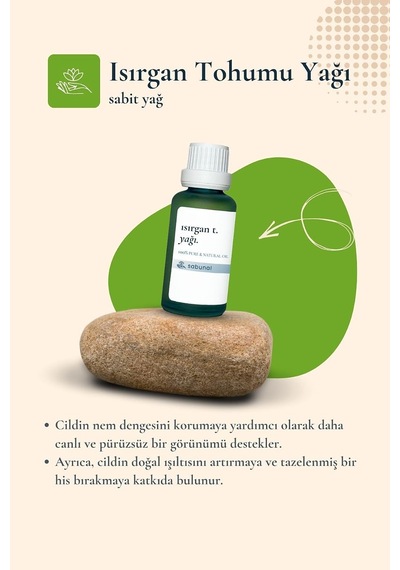 Isırgan Tohumu Yağı 30 Ml - Saç Derisi, Saç Uçları Ve Cilt Bakımı