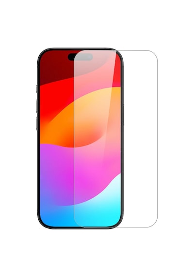 Nettech Apple Uyumlu iPhone 17 Ön Koruma Cam Ekran Koruyucu - Şeffaf