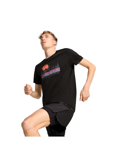 Puma Graphics Outdoor Erkek T-shirt 52659801 Siyah