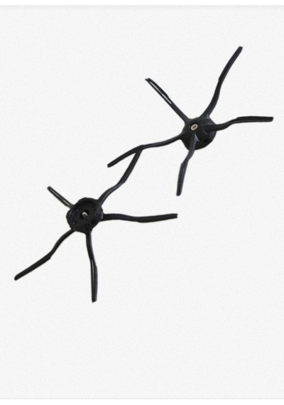 Roborock Uyumlu S5 Ve S6 Modelleri Ile Tam Uyumlu Siyah Silikon Yan Fırça 2li