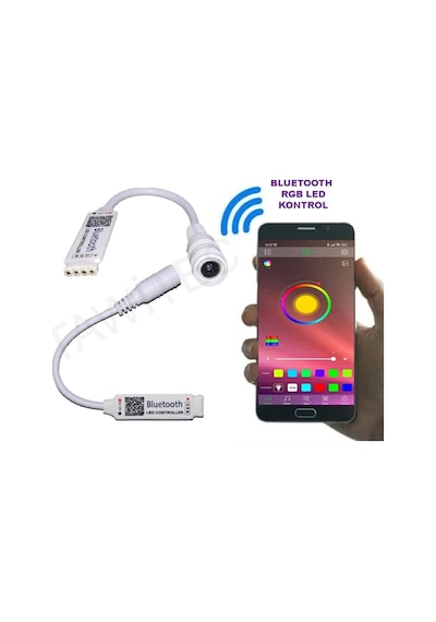 BLUETOOTH RGB ŞERİT LED KONTROL MODÜL CİHAZI