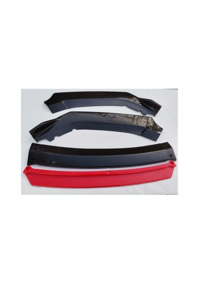 Flaplı 4 Parça Lip Esnek Plastik Pianoblack