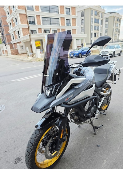 Motocam Arora Gs 525 Ön Cam 2022-2026 Model 51cm Siyah Renkli 4mm