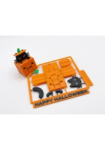 Balkabağındaki Kedi Kart Seti