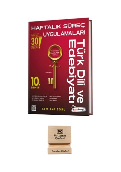 Kafadengi 10. Sınıf Maarif Türk Dili Ve Edebiyatı Haftalık Deneme + Teelfon Standı