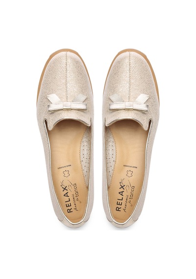 Relax Anatomic Kadın Vegan Sarı Mokasen & Loafer Ayakkabı 611 E4221 Bn Ayk Gold-platıno Sarı Relax Anatomic Kadın Vegan Sarı Mokasen & Loafer Ayakkabı 611 E4221 Bn Ayk Gold-platıno Sarı