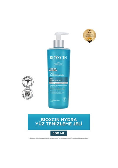 Bioxcin Hydra Yüz Temizleme Jeli 500 Ml