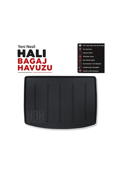 Byd Atto 2 Halı Bagaj Havuzu Alt-üst Raf Uyumlu Uyumlu 2025 Ve Sonrası