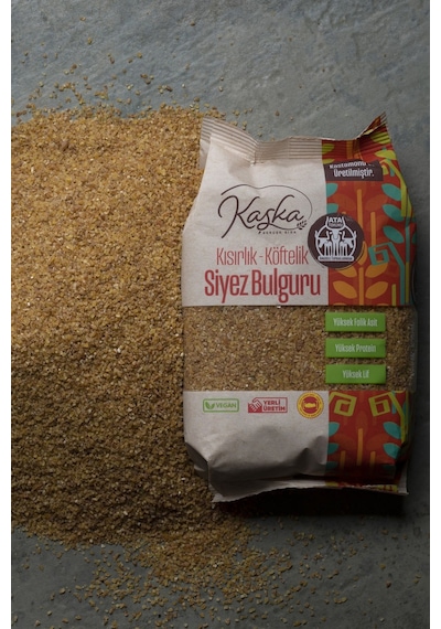Kaşka Siyez Bulguru Çiğ Köftelik 1 KG