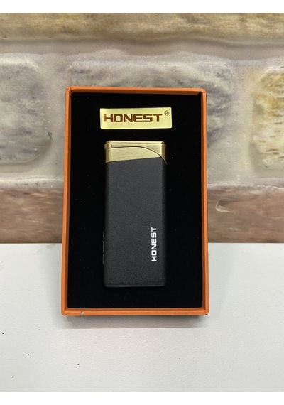 Honest Marka Siyah Sarı Kırmızı Yanmalı İnce Model Gazlı