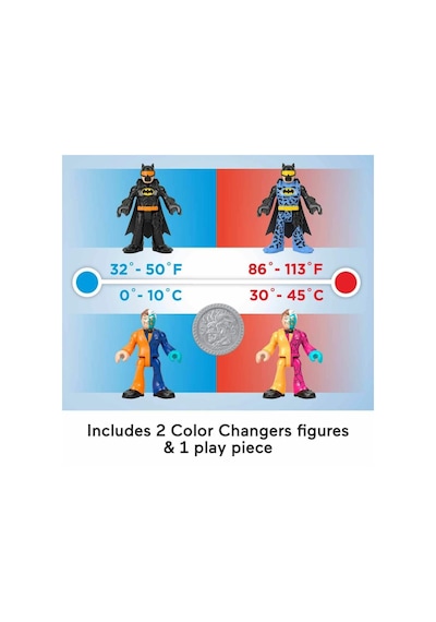 Hmx60 Imaginext Dc Color Changers Temel Figür Seti