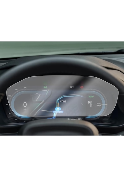 Volvo S90 12.3 İnç Mat Ekran Koruyucu Dijital Gösterge ' Sadece Ekran Koruyucu