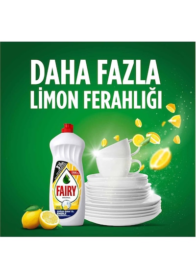 Fairy Sıvı Bulaşık Deterjanı Limon Kokulu 1500 ML