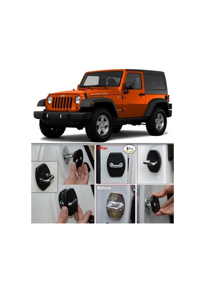 Jeep Wrangler Rubicon Kilit Koruyucu Kapak Seti Rubicon (401736662)