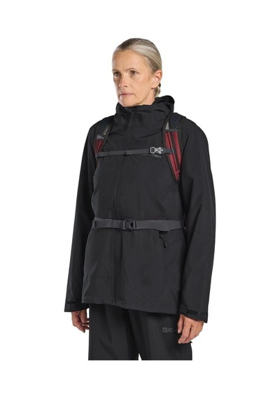 Jack Wolfskin Velocity 12 Unisex Sırt Çantası Kırmızı-12 Litre Çok Renkli