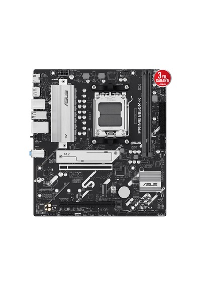 Asus Prıme B850m-k, 2xddr5, 2x M.2, Dp, Hdmı, Am5 Soket Anakart 17193278