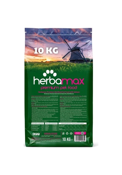 Sterilised Kuru Kedi Maması, Somonlu Ve Pirinçli, Kısırlaştırılmış Kediler İçin, Yetişkin, 10kg