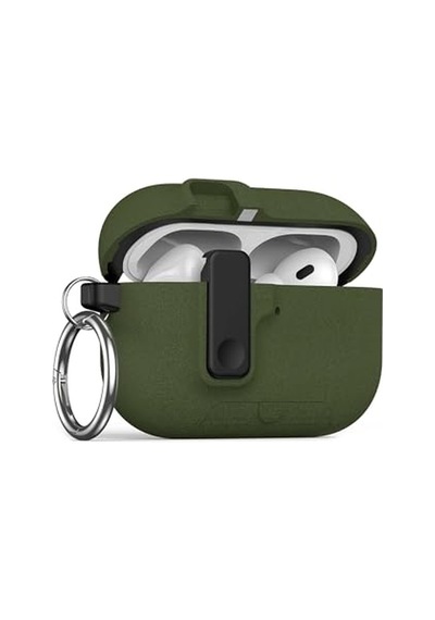 Airpods Pro 3 İle Uyumlu Fabric Serisi Özel Kilitli Tasarım Ve Kumaş Yüzeyli Kılıf Darbelere Karşı Koruyucu Kapa Diğer