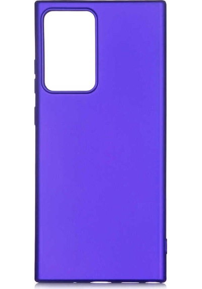 Galaxy Note 20 Ultra Kılıf Zore Premier Silikon Kapak Saks Mavi