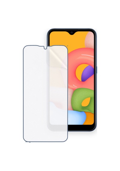 Samsung Galaxy M01 Uyumlu Ön Yüzey Nano Şeffaf Hidrojel Ekran Koruyucu 24051356