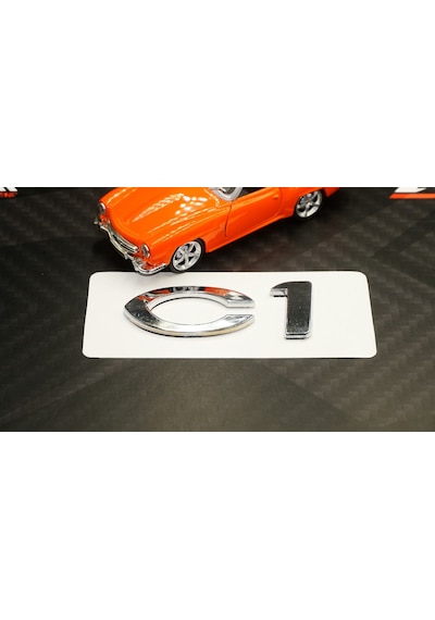 Citroen C1 2007-2011 Bagaj Krom Abs 3M 3D Yazı Logo Amblem
