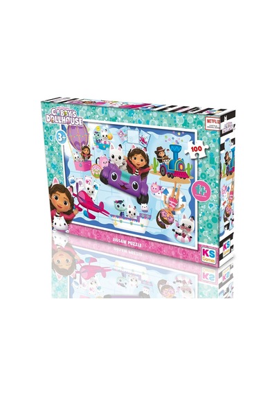 Gb 714 Gabbys Dollhouse Puzzle 100 Prç