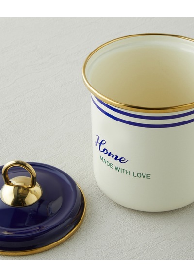 English Home With Love Emaye Baharatlık 1l Mavi-yeşil Mavi - Yeşil