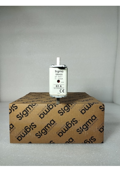 Snh00ı0063 120ka 63a Nh00 Çift Göstergeli Bıçaklı Sigorta
